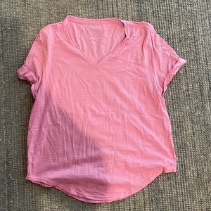 Lululemon pink v neck